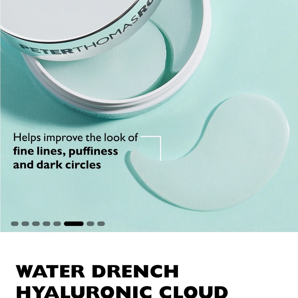 WATER DRENCH HYALURONIC CLOUD HYDRA-GEL EYE PATCHES - Picture 6 of 7